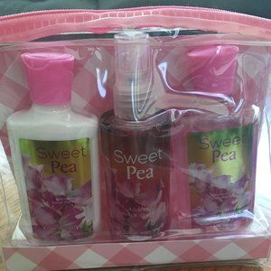 Bath & Body Works Sweet Pea Travel Trio